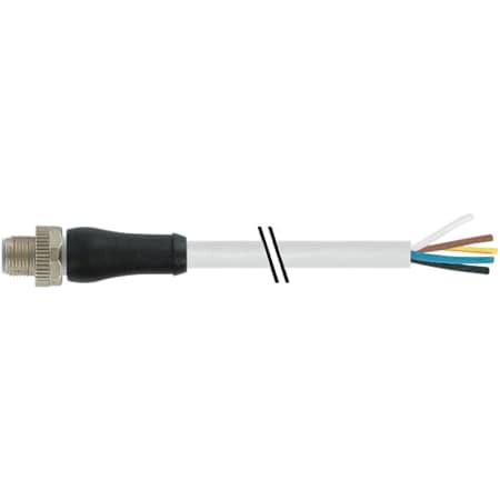 Murrelektronik M8 male straight / M8 female straight PUR-OB 4x0, 34 grey UL, CSA + dra 7000-P4201-9661000